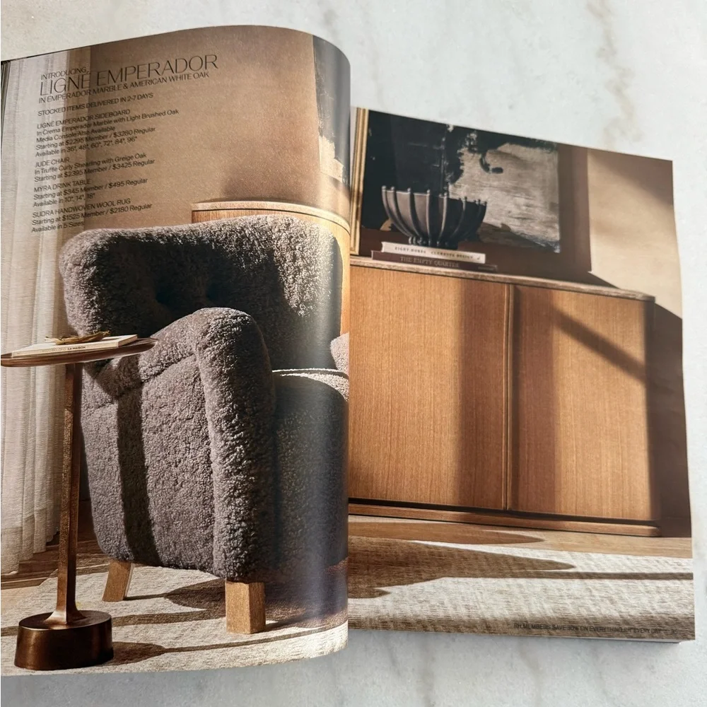 RH Restoration Hardware Magazine - Fall 2025 Interiors Catalog